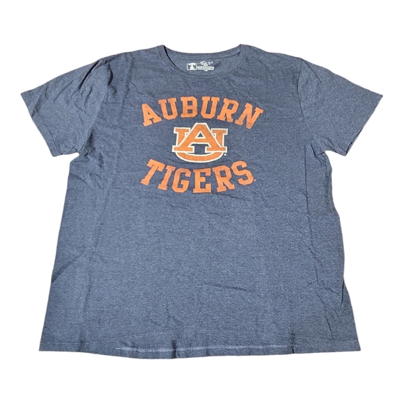 Auburn Tigers Mens Gray T-Shirt Size Large B44 - Picture 1 of 5